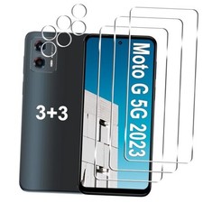  3 3 Pack Moto G 5G 2023 Screen Protector  Camera Lens Protector, 9H