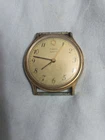 Men's Timex Quartz Wristwatch  No Band Vintage Goldtone Champagne Colored Dial