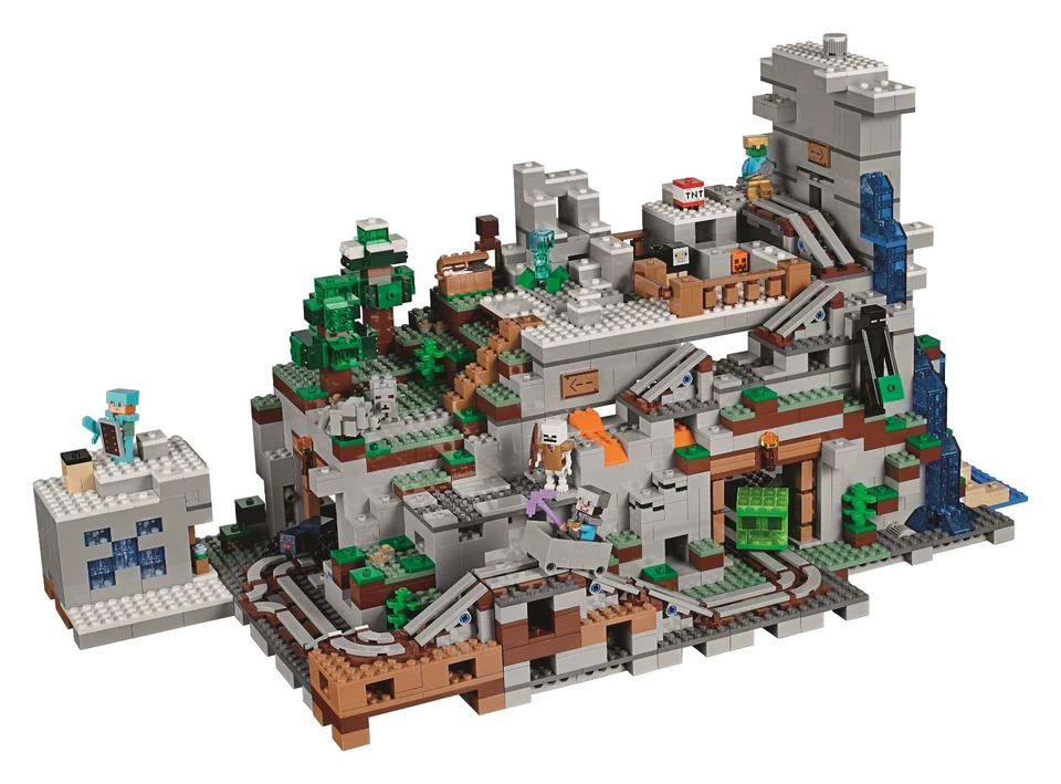 Brand New Lego Minecraft: The Mountain Cave - like LEG0 (21137) - Ship From USA - Image 3 of 4