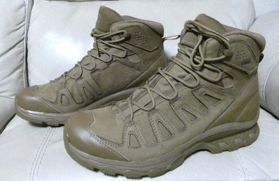 SALOMON QUEST FORCES GTX GORETEX BOOTS, MEN'S SIZE 11.5, 12.5 WM, 11 UK, NEW