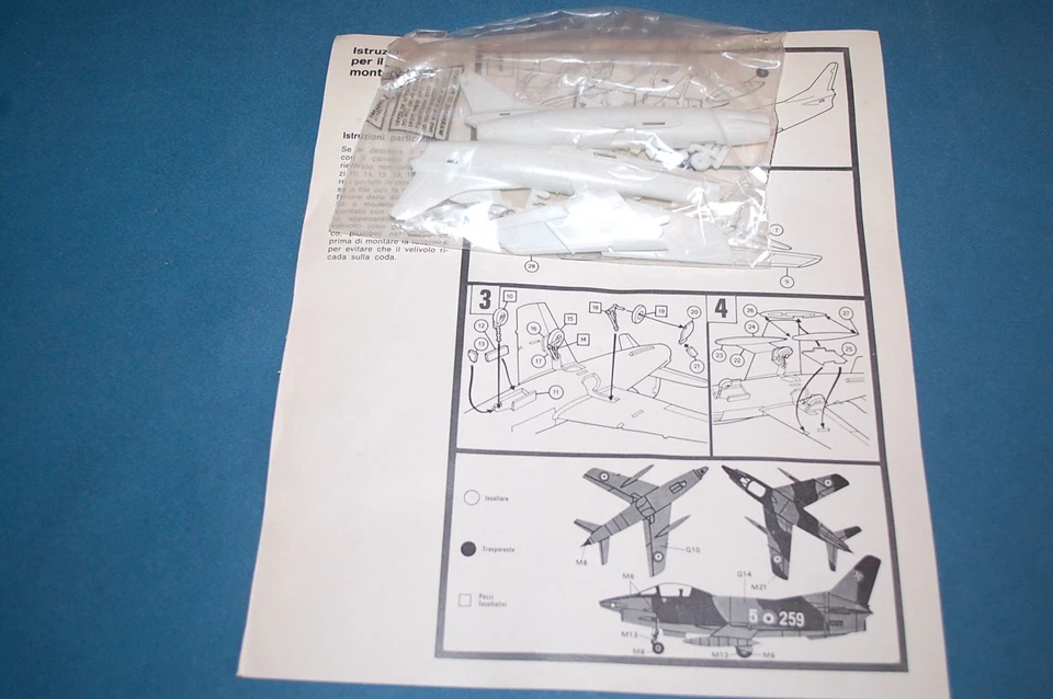 Airfix - FIAT G. 91R-1  Storia dell'Aviazione scala  1/72 - Immagine 2 di 2