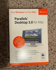 Parallels Desktop 3.0 Mac, Box fully intact Unused License Vintage 2007