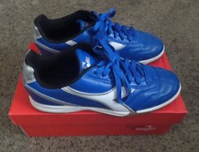 Diadora Capitano LT ID Indoor Soccer Shoes Men’s Size 9 Royal Blue & White NEW