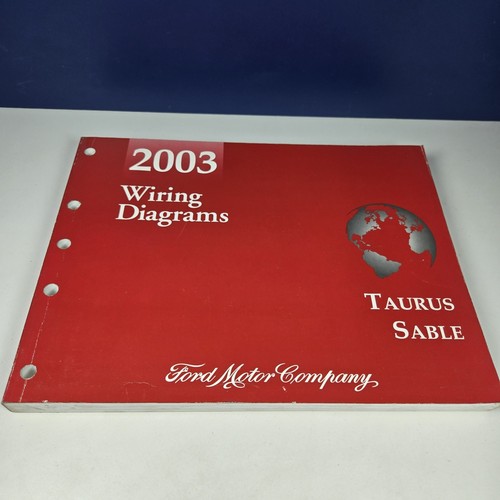 2003 FORD TAURUS MERCURY SABLE Electrical Wiring Diagram Manual OEM