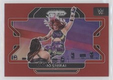 2022 Panini Prizm WWE Red Prizm 152/299 Io Shirai #63 00jz