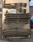 Hornby 0 Gauge 3 Rail Tin Plate Track 15 Straights 12x Curves 1x Y Point