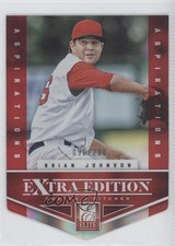 2012 Elite Extra Edition Aspirations Die-Cut 90/200 Brian Johnson #14 a7j