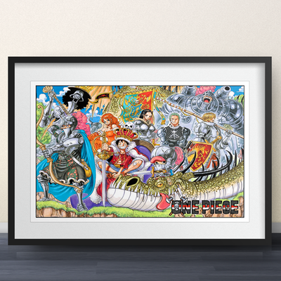 画材 ONE PEACE/SUMER IS FALLING One Piece - Chapter 699 Shonen Jump Color Walk 11x17