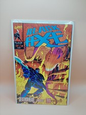 Black Axe Marvel Comics #3 - Deaths Head II Against Mephisto- Vintage Comic Book