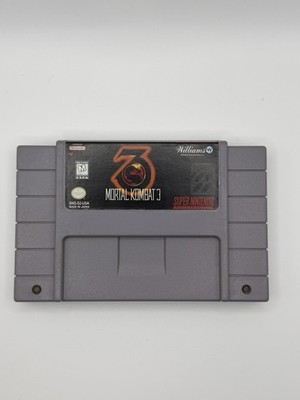 Mortal Kombat 3 (Nintendo SNES) - Authentic & Tested 