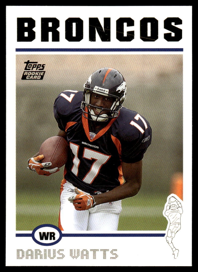 2004 Topps #363 Darius Watts Topps Collection