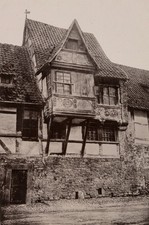 A. EBELING (19th century), Gadenstedt House, Wernigerode, 1890, album paper badge