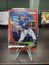 2020 Panini Prizm - Tier III Nick Solak #232 Red Wave Prizm 28/99 (RC)