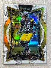 Minkah Fitzpatrick 2024 Panini Select /35 White Prizm Concourse #84 Steelers