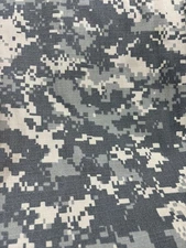 ACU Digital Camo Poly Cotton Camouflage Twill Fabric 64”