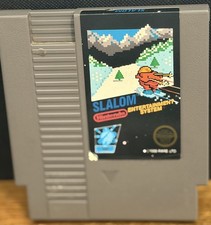 Slalom - 5 Screw (Nintento Entertainment System, 1986) Tested & Working!