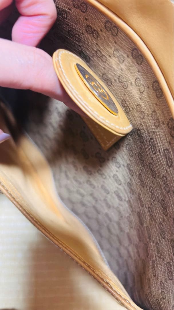 Old Gucci Micro GG pattern shoulder - image 10