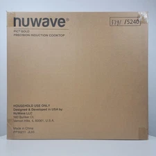 Nuwave PIC Gold Precision Induction Cooktop Portable Hot Plate 30211 Never Used