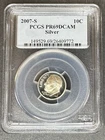 2007-S Silver Proof Roosevelt Dime PCGS PR-69 DCAM, Buy 3 Items, Get $5 Off!!