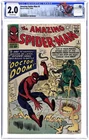 Amazing Spider-Man #5 CGC 2.0 1963 3917582001