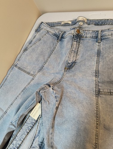 Universal Thread Women Sz 22W Slim Straight High Rise Denim Blue Jean Lot (6)New - Picture 9 of 13