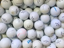 100 Callaway Supersoft Golfbälle °B-Qualität° Lakeballs Bälle Training Practice