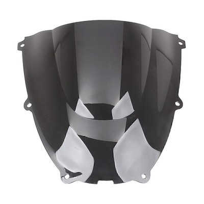 Smoke Dark Windschutzscheibe Double Bubble für Yamaha YZF 600 1994-2007