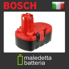 Batteria PROFESSIONALE 18V 2000mAh Ni-MH per Bosch PSR 18VE-2