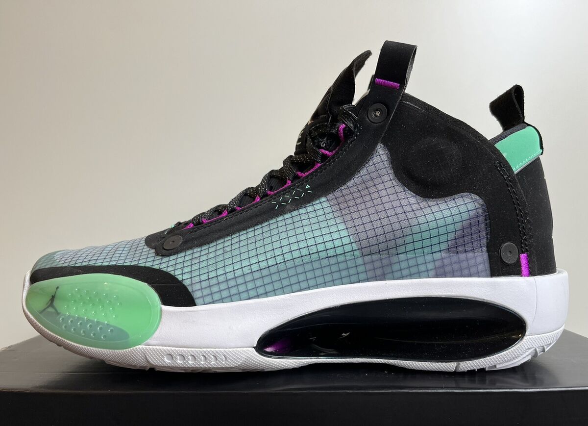 Nike Air Jordan XXXIV 34 Blue Void Silver AR3240-400 Men's Nike Air Jordan XXXIV 34 Blue Void Silver AR3240-400 Men's