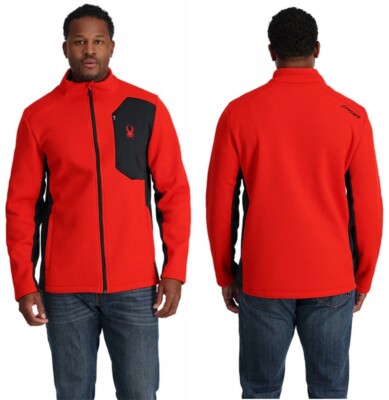 Spyder Bandit Full Zip Zipp Jacket Herren Fleece Jacke 38A485324