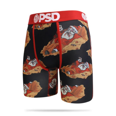 PSD Underwear Rick And Morty Santa Boxer Briefs No Ride Up Comfy Undies Sports