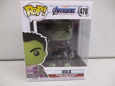 Funko Pop Marvel Adventures Endgame Hulk 478