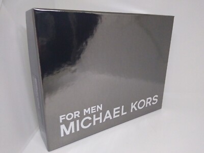 Michael Kors EDT Spray Cologne 4 Oz Men Balm Body Wash Gift Set 