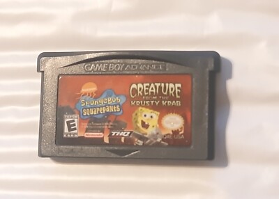 SpongeBob SquarePants: Creature from the Krusty Krab Nintendo GameBoy Advance
