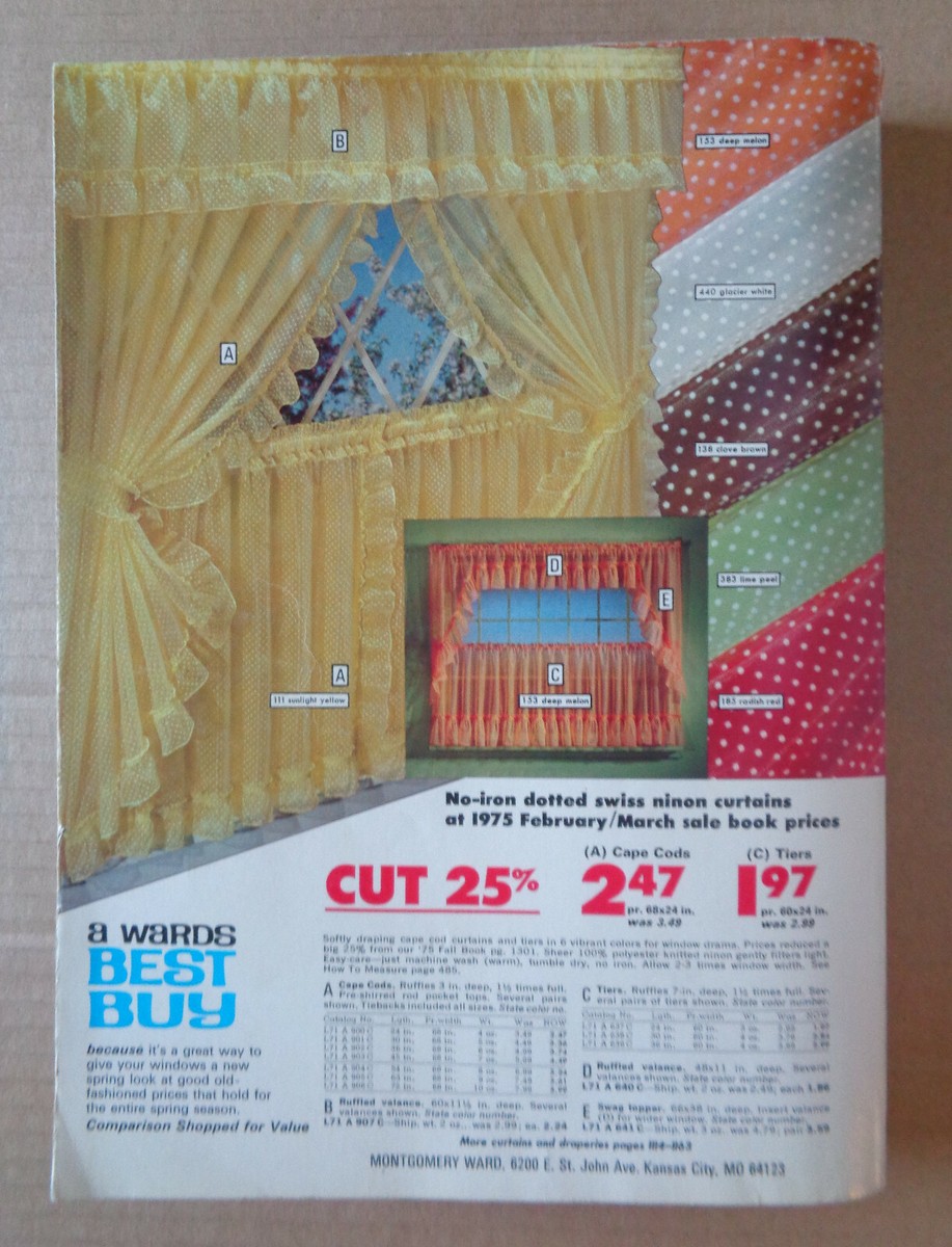 Vintage 1976 MONTGOMERY WARD Catalog SPRING SUMMER Catalogue
