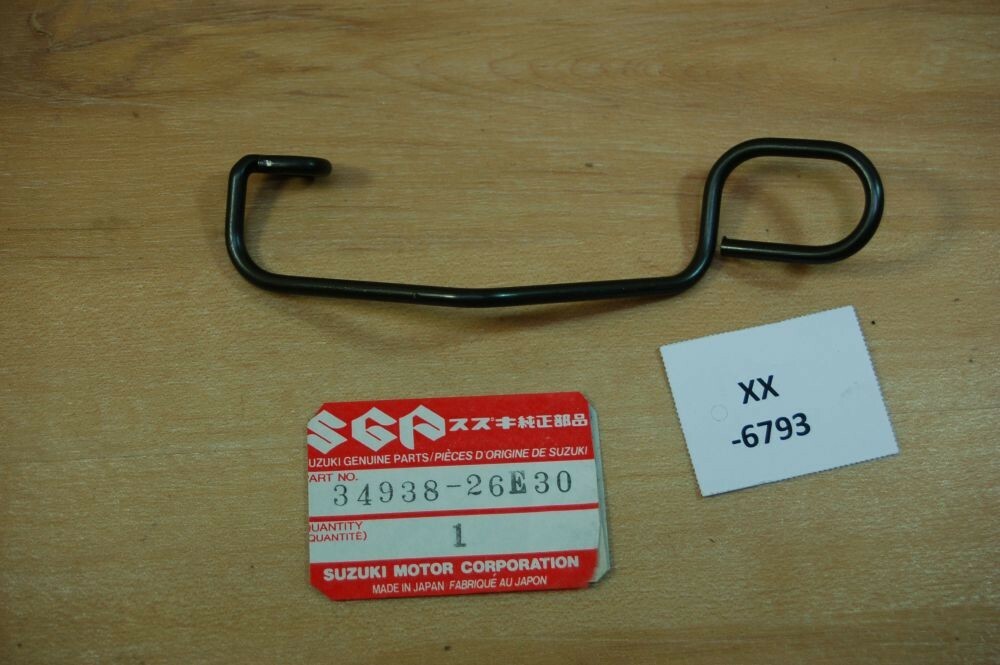 Suzuki 34938-26E30 Guide, Speedometer Cable Genuine NEU NOS xx6793