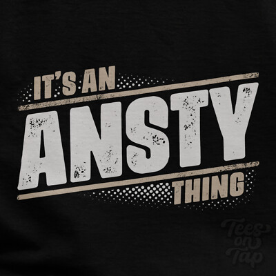 IT'S AN ANSTY THING T-SHIRT Name Nachname lustig Familie Geschenkidee