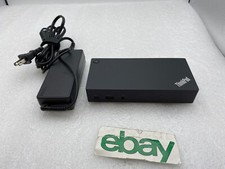 Lenovo ThinkPad USB-C Docking Station WITH 90W AC Adapter - 40A9 DK1633 Free S/H