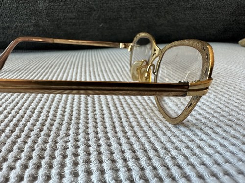 Vintage Starset Mod Gold 12ct GF #79 W. Germany Eyeglasses 48-18-135 - Picture 7 of 16