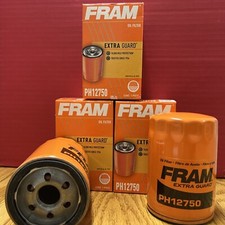 (x3) NEW Fram PH12750 Oil Filter Buick Enclave 2018-2020 Cadillac ATS CT6 XT6