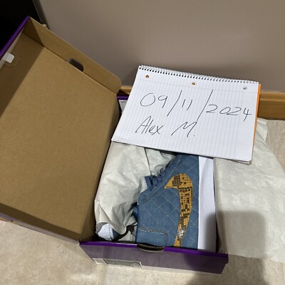 Size 9 - Nike Supreme x Zoom Blazer QS SB Mid Denim