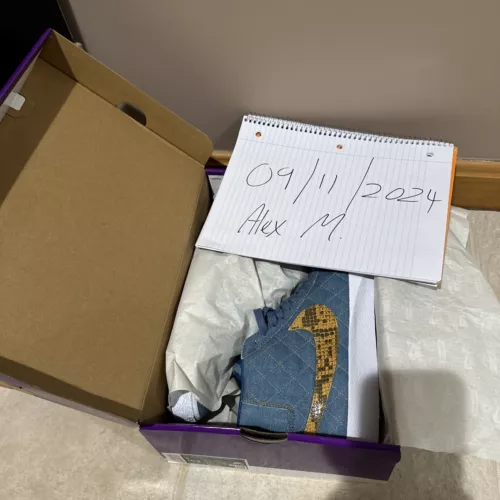 Size 9 - Nike Supreme x Zoom Blazer QS SB Mid Denim