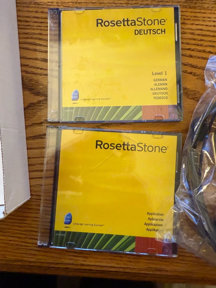 Rosetta Stone German Deutsch Version 3,  PC Discs - Image 3 of 4