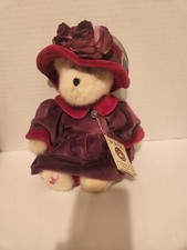 Boyds Bear Ms. Rouge Chapeau Red Hat Society 10" Plush Retired