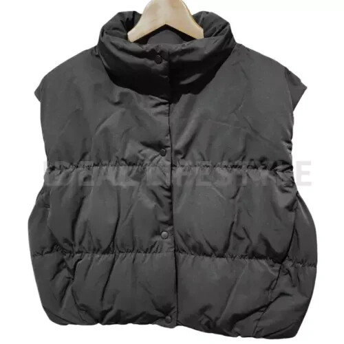 UNIQLO:C Chaleco Recortado de Plumón XS-3XL NEGRO/ROSA/BEIGE/OLIVA Nuevo Japón 472014 - Imagen 2 de 10