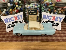 NICKEY CHEVROLET DEALER SIGN PANEL SET “J-Kraft” PROMO CAR MODEL SIZE 1:25 SCALE