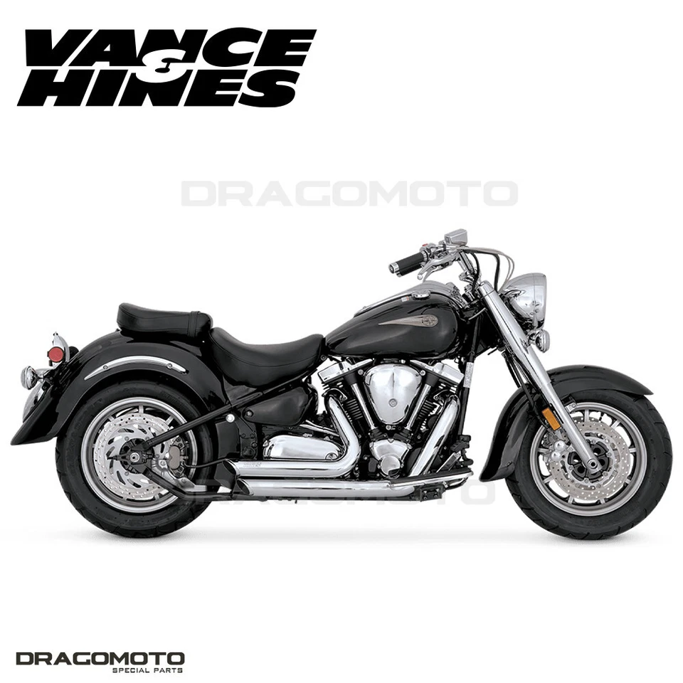 YAMAHA XV 1600 AT Road Star Silverado 1999-2003 Shortshots Impianto completo ... Foto 3 de 4