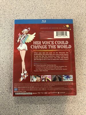 二十五、二十一　Blu-ray One Piece Film Red (Blu-ray) New Sealed w/Slipcover 704400109355| eBay