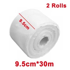 30m*100mm Fibreglass Woven Cloth Tape LENGTH - Use with Fibre Glass UK