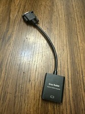 VGA To HDMI Converter 1080P HD Adapter With Audio Cable For HDTV PC Laptop TV US